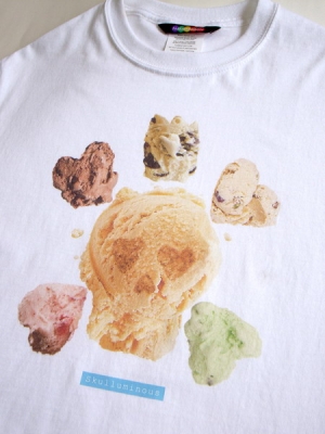 Skulluminous Ice Cream Tee